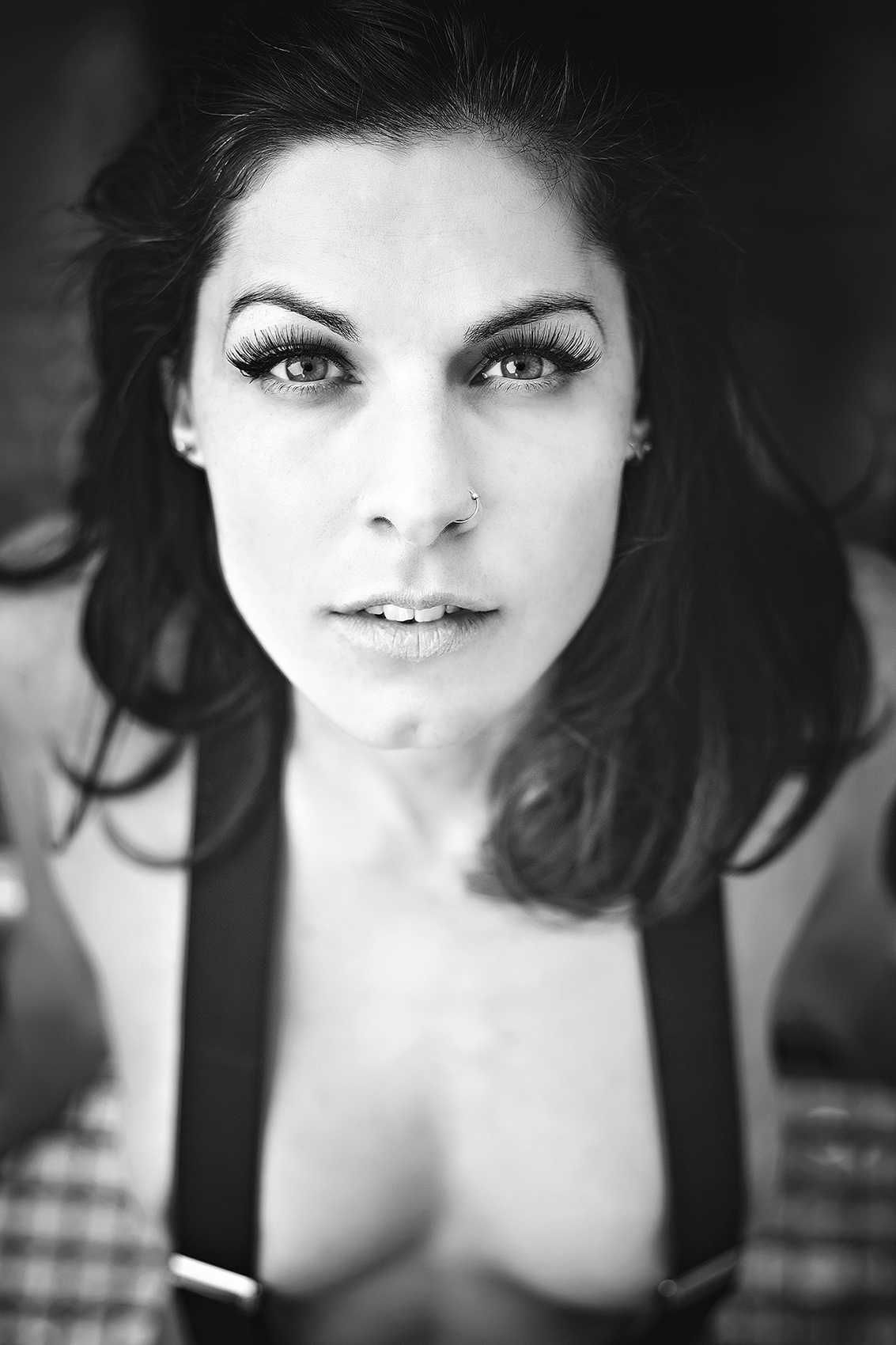 Céline Zengaffinen / Nu - Bretelles / Parking / Fribourg - Suisse