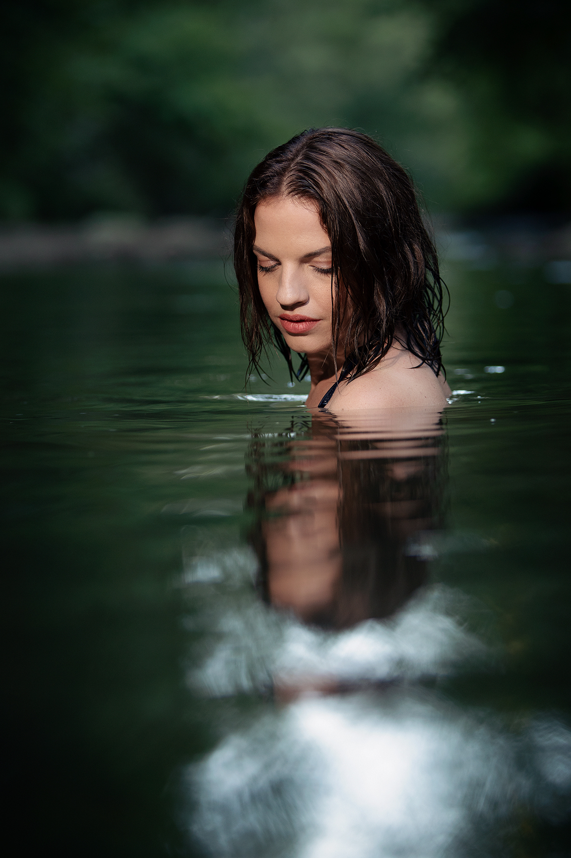 Samantha Noirat Dapples / Modèle / Photo Shooting / Rivière